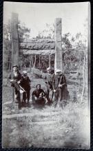 Hunting group, Shanghai, ca. 1910