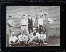 Cricket Group, ca. 1910 Hong Kong