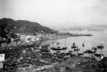 Aldrich Bay from Lyemun Camp 1949