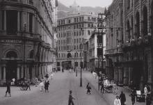 Des Voeux Road with Alexandra Building approx. 1920s
