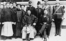 H.E. Li-Hung-Chang and Governor Sir Henry Arthur Blake at Government House. 1900