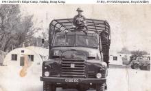 1964 55 Bty, 49 Field Regt. RA stationed at Dodwell's Ridge Camp