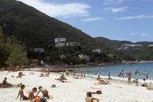 Repulse Bay Beach, 1972