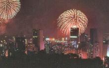 1982 - Lunar New Year Fireworks from Jardine's Lookout