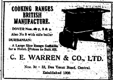 C.E. Warren & Co. Ltd The Hong Kong Telegraph Page 2 5th April 1920.png