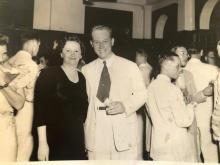 Charles and Eileen Medley, Hong Kong 1947