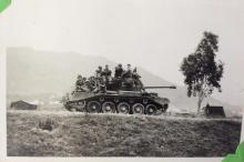 With Comet Tanks 1957-58 Sek Hong.