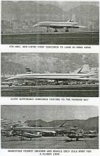 Concorde-1st visit-taxying in & parking-November 1976-Aviation Club magazine