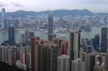 Central and Kowloon from the Peak (2014)