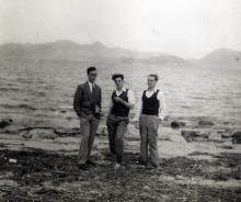 Leymun beach 1952.