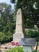 St John Ambulance memorial at Wong Ngai Chung Gap