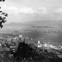 c.1963 View over Admiralty and Central towards Stonecutters Island