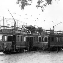 1923 Crashed trams on Arsenal Street