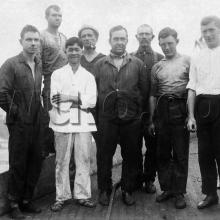 c.1910 Ship's crew at Hong Kong