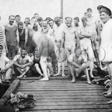 1907 Soldiers swimming