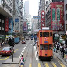 Hongkong - Tram - 12 (Johnston Road)