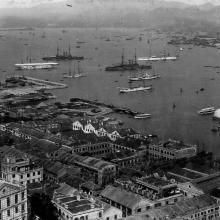 1904 town and harbour hong kong