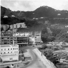 1956 View Above Arsenal Street from China Fleet Club