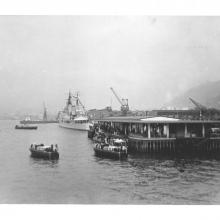Queens Pier Hong Kong March 1959