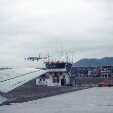1961 Kai Tak Airport Temporary Control Tower