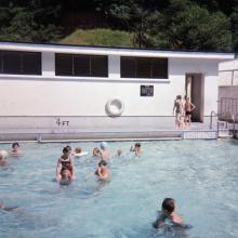 Victoria Barracks pool, mid sixties