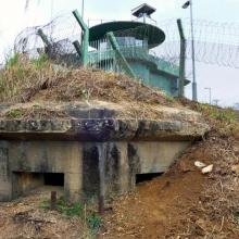 Japanese Pillbox hid under the MacIntosh Fort 麥景陶碉堡