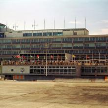 1964 Kai Tak Airport Control Tower and Observation Deck