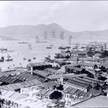 1920 Wan Chai and Kellett Island, Hong Kong. = 灣仔及奇力島