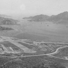 Kai Tak airport (As seen from Lion Rock)