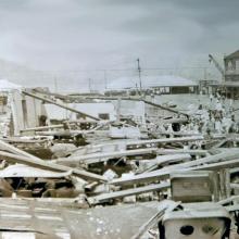 1927 Typhoon Damage - Motorcar Garage