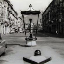 1959 Traffic Pagoda - Junction of Hennessy Road and Fenwick Street
