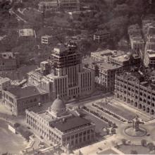 1935 Over Statue Square