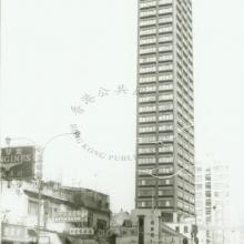 1983 Castle Peak Road - Yuen Long, taken from Hong Lok Road = 元朗大馬路街景，攝於康樂路附近