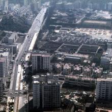 1971 Over Central Kowloon - Landing Kai Tak 1