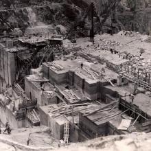 1930s  Shing Mun Reservoir Dam Construction