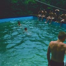Swimming Pool, Lo Wu Camp, New Territories, Hong Kong 1980
