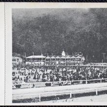 Postcard Hong Kong; Happy Valley during a Race Meeting. Hongkong.