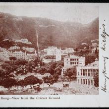 Postcard Hong Kong - Hong Kong View from the Cricket Ground, 1905
