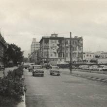 1956 View north up Nathan Road