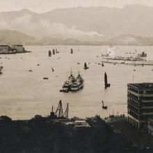 Hong Kong. Victoria Harbour. 1938
