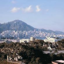 1968 Hotel Miramar - View of Hong Kong Island