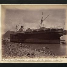 1874 typhoon - SS Alaska