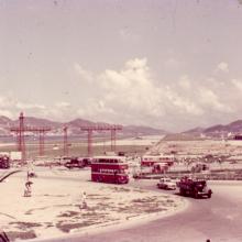 1960 Kai Tak Airport - Kowloon City Roundabout