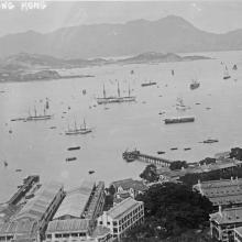 Hong Kong Harbor 1910 - 15  LOC