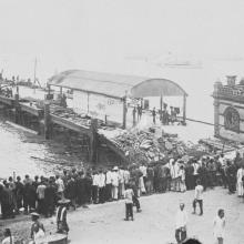 Hong Kong Macau Ferry Wharf (second generation) after 1906 typhoon