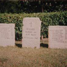 Stanley Military Cemetery - 1945 Air Raid Victims