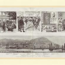 1887 Panorama of Victoria, Hong Kong