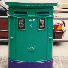 Double Slotted Crown Postbox No. 239