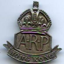 1941 A. R. P.  Badge