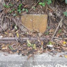 Naval marker stone #8